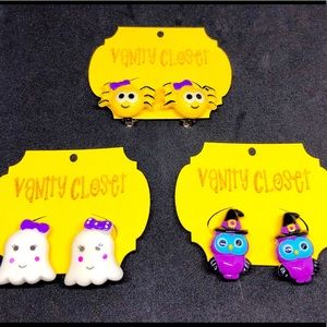 Halloween Clipped Earrings